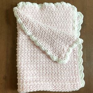 Handmade: crochet baby blanket